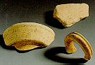 Keramikbruchstücke aus Kalkriese